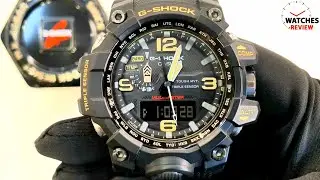 مراجعة كاملة و ظبط الساعة الجي شوك ماد مستر  full review and adjust g-shock mudmaster watch gwg-1000