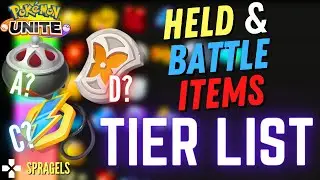 NEW Pokemon Unite Items Tier list