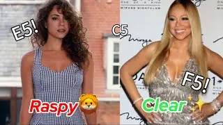 RASPY🦁 vs CLEAR✨Vocals | Mariah Carey Part 1 🦋