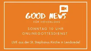 Gottesdienst am 26.12.2025, Stephanustag, in Lendsiedel