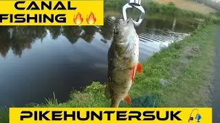 Canal fishing Scotland - first fish at a new spot on union canal
