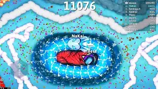 I Hit 11,000 Points in Slither.io and THIS Happened! nake.io🐍 #341