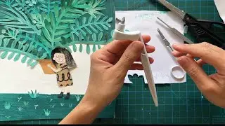 360 Degree Rotating Blade/Craft Knife! Does it really work for collage illustrations!!!