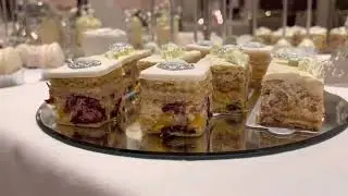 Royal sweet buffet, wedding cake, Powerscourt authograph collection hotel. Irina Rogachevskaya