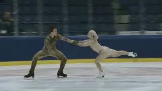 Danza libre de Olivia Smart & Tim Dieck en el ISU Challenger Nepela Memorial 2024