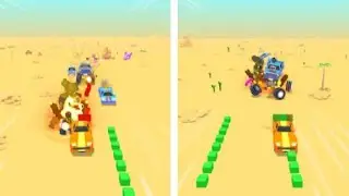 Cube Racing Game