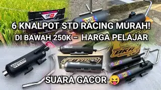 6 Knalpot Standar Racing Murah di Bawah 250K &ndash; Suara Gacor!