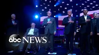 5 former presidents come together for concert for hurricane relief