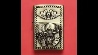 Original Army Casino Skull Dice Print Pocket Lighter by PC The Lit House India.
