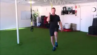 standing cross crawl pattern