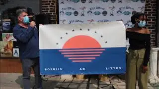 Wave press Conference - Rockaway Flag