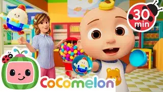 Humpty Dumpty's Great Balloon Escape! Will JJ Catch Humpty? + MORE CoComelon Nursery Rhymes for Kids