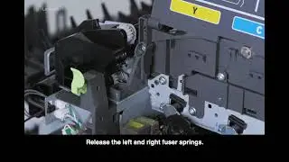 Fuser Removal Lexmark CX510