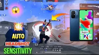 Xiaomi Redmi 12C Free Fire Sensitivity+Dpi+Headshot Settings