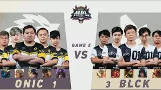 BLCK VS ONIC PH - GAME 5 || MPL PH SEASON 8 GRAND FINAL GAME