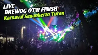 Kawal BREWOG menuju Finish  karnaval Sanankerto Turen