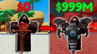 From NOOB to MAX Drill in Roblox Drill Digging Simulator!
