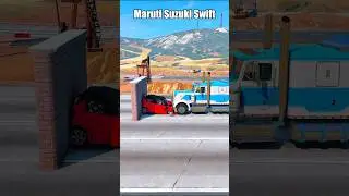 Indian Cars 🆚 Truck 💥🚛 &ndash; Brutal Crash Test in BeamNG.drive!  #BeamNGdrive