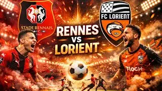 🔴 LIVE| Rennes  vs Lorient |⚽️👌