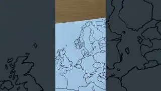 Drawing NORWAY in my Europe Map