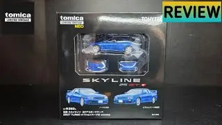 Tomica Limited Vintage Neo - Nissan Skyline 25 GT Turbo R34 Bayside Blue - REVIEW