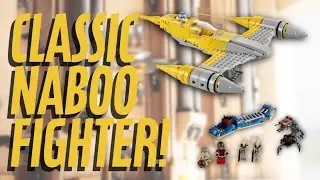 LEGO Star Wars 7877 Naboo Starfighter Review | Anakin & Droidekas Set (2011)