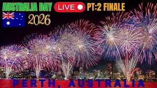 City of Perth SkyWorks: Perth Australia Day LIVE Fireworks from Swan River Foreshore! (Part 2)