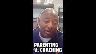 The BEST advice on being a parent and a coach. ❤️ #shorts #coaching #youthsports #collegefootball