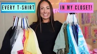 ASMR Every T-Shirt in My Closet (& the stories behind each one) 👕