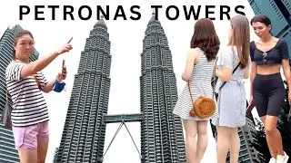 Petronas Twin Towers in Kuala Lumpur and KL Central Park Walking Tour
