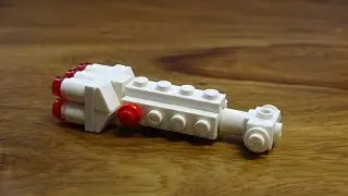 Building a Mini Lego Star Wars CR90 Corellian Corvette
