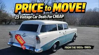 Why Are These Classic Cars for Sale So Cheap 25 Vintage Car Deals By Owner!