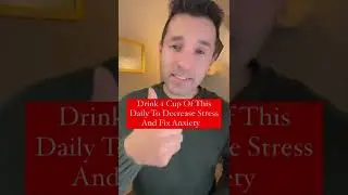 Drink 1 Cup Of This Daily To Decrease Stress And Fix Anxiety! #shorts