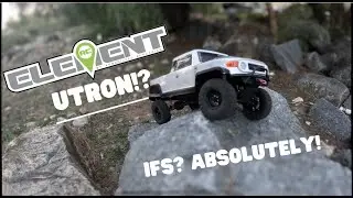 First trail RC! Unboxing & reviewing the NEW Element Utron SE!