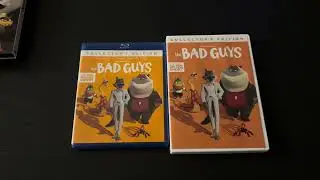2 Different Versions Of DreamWorks The Bad Guys 2022 Blu-Ray and DVD 📀 USA 🇺🇸 