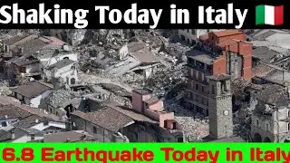 Earthquake in Italy / 6.8 Earthquake Today in Italy/ Earthquake in Campobasso Molise