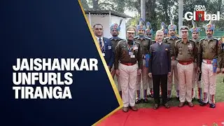 LIVE: EAM S. Jaishankar Unfurls Tricolour at His Residence on India’s 77th Republic Day