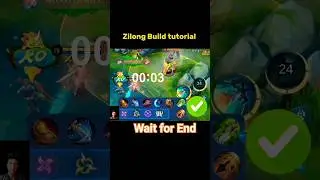 Zilong Best Build Tutorial mobile legends #shorts #tutorial #ml2b