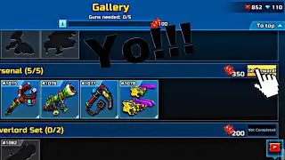 Pixel Gun 3d || Hidden Arsenal 5/5 elite
