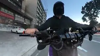 #18: Ride to QC car free day #namiklimamax #eksrider #insta360
