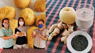 Buchi x Pear Ginger Chia Smoothie Quick & Easy I Moriones RNDs