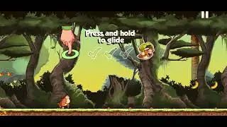 #gameplay 🙈Monkey king run for life and eating banana🙈