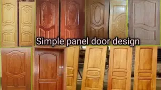 simple panel door wood design peln panel door #furniture
