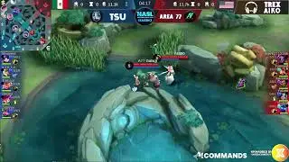 TSU vs AREA 77 (GAME 1) HIGHLIGHTS