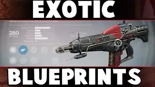 EXOTIC BLUEPRINTS - UPGRADING YEAR 1 EXOTICS Explained! - Destiny The Taken King