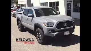 2018 Toyota Tacoma TRD Off Road Cement Grey Auto 5 ft Bed