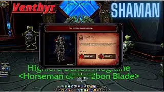 Suggested: World of Warcraft Shadowlands Shaman Venthyr covenant abilities and armour