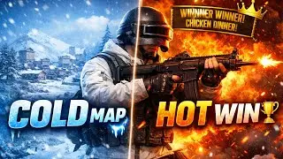 Clutch Plays on a Cold Map 🥶 | INSANE PUBG Mobile Ranked Match 🔥🏆
