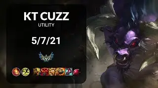KT Cuzz Alistar vs Morgana UTILITY - KR CHALLENGER Patch 15.11