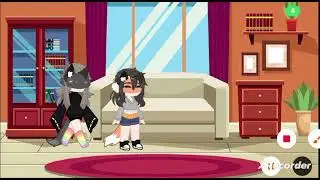 Pove and frend met Karen (my nick name lunamy or Daisy her nick name Rebz) #therian #gachatherian